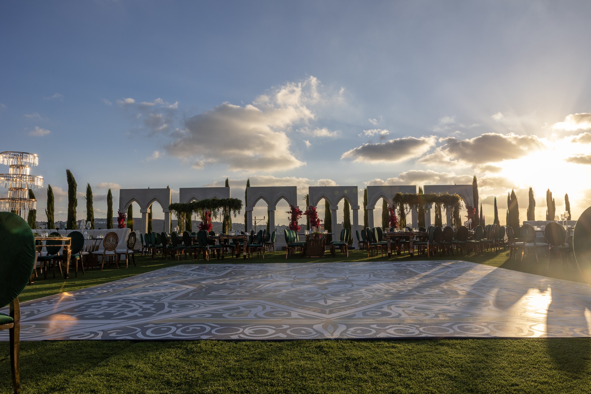 Waleed & Joud engagement by Dina Events
