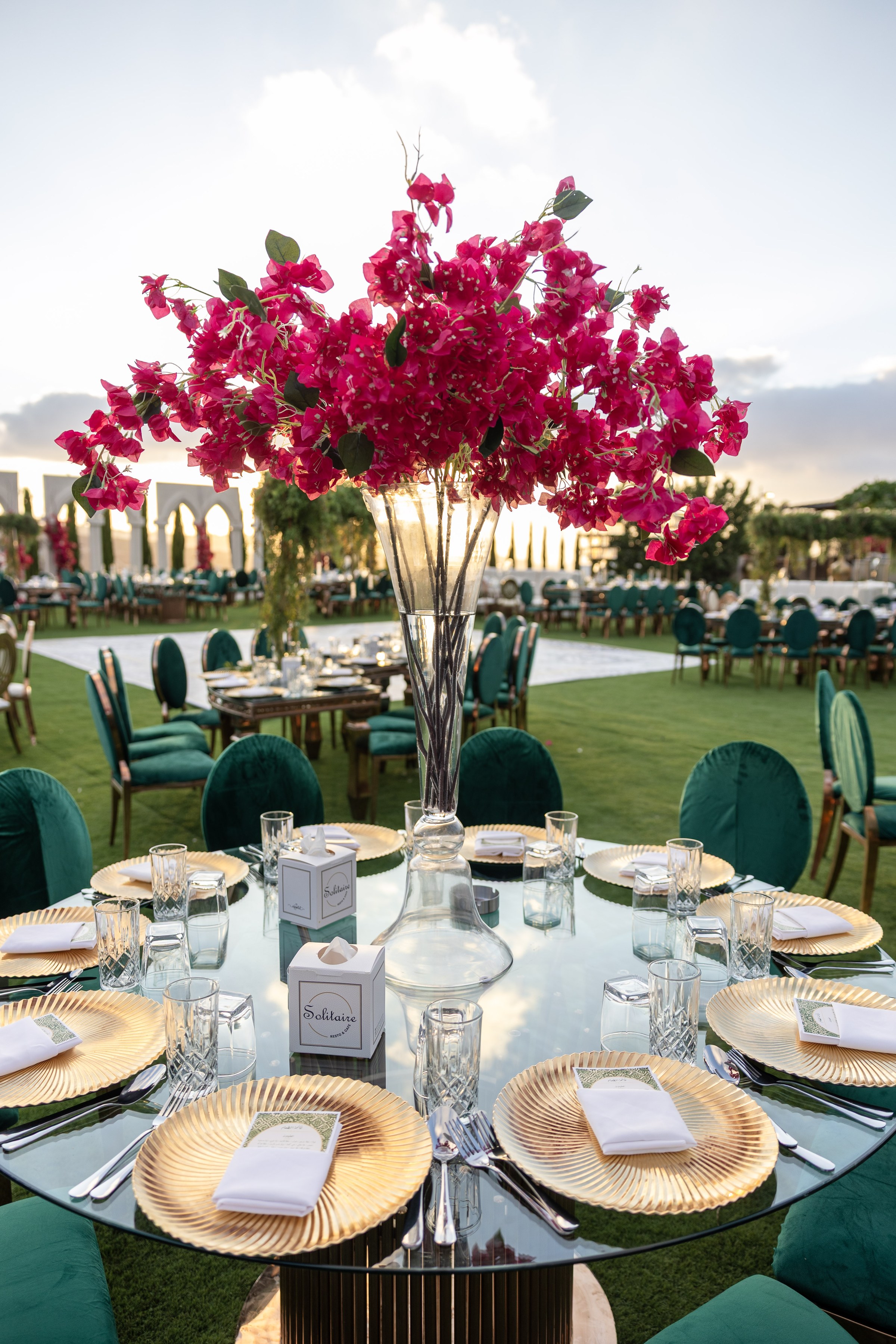 Waleed & Joud engagement by Dina Events