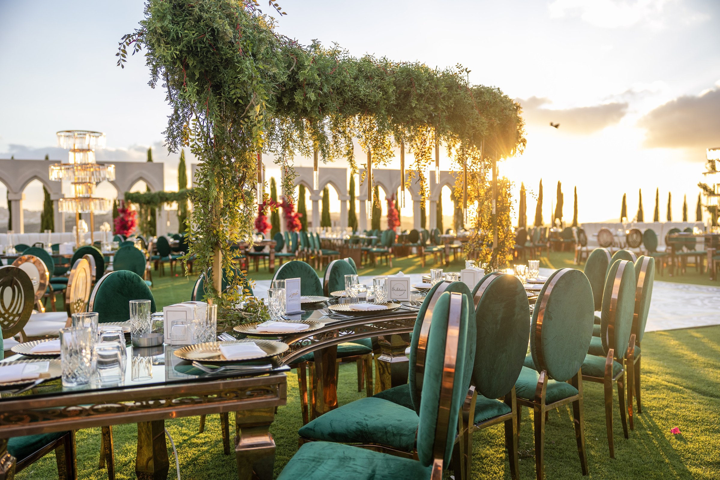 Waleed & Joud engagement by Dina Events