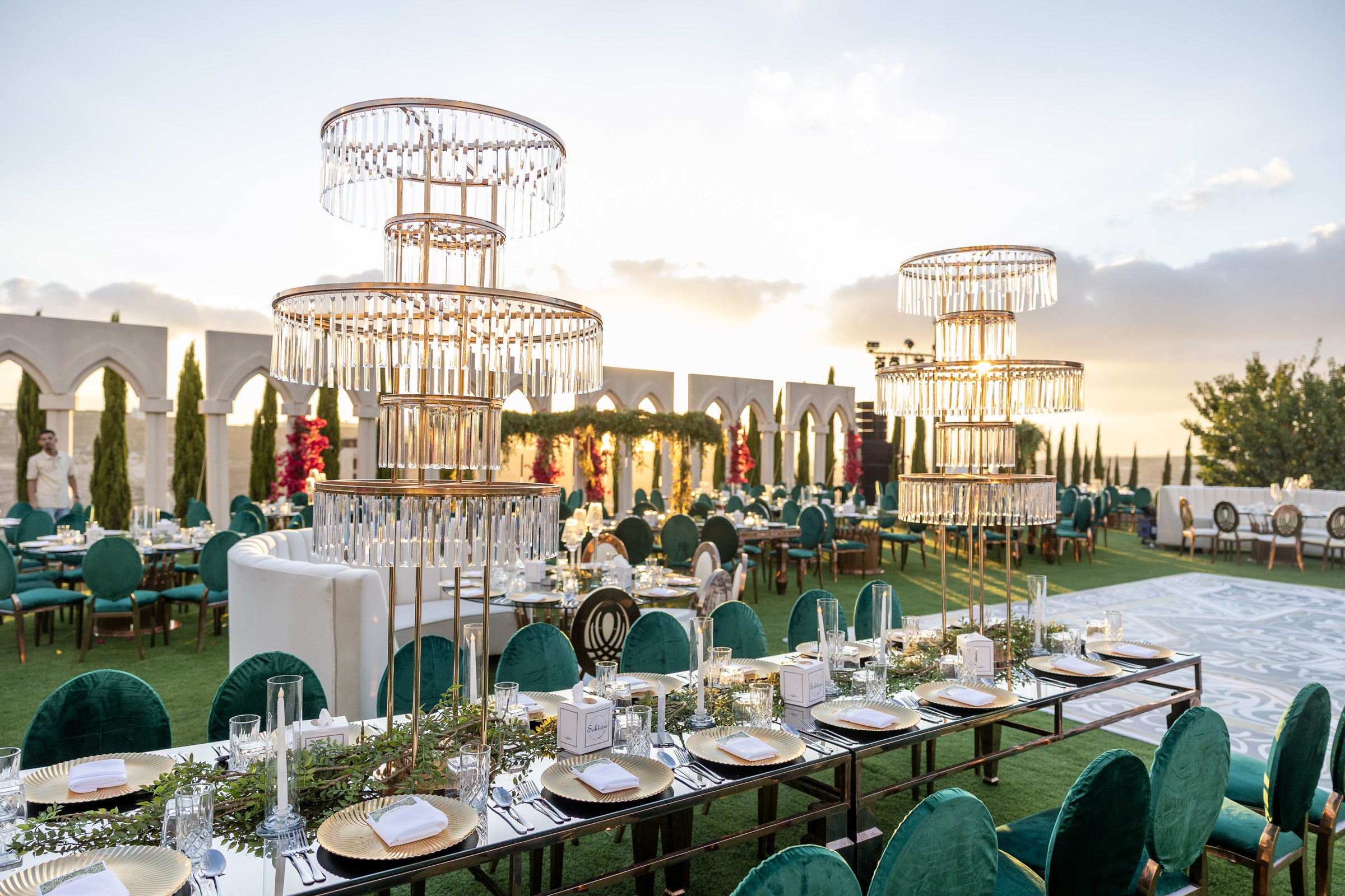 Waleed & Joud engagement by Dina Events